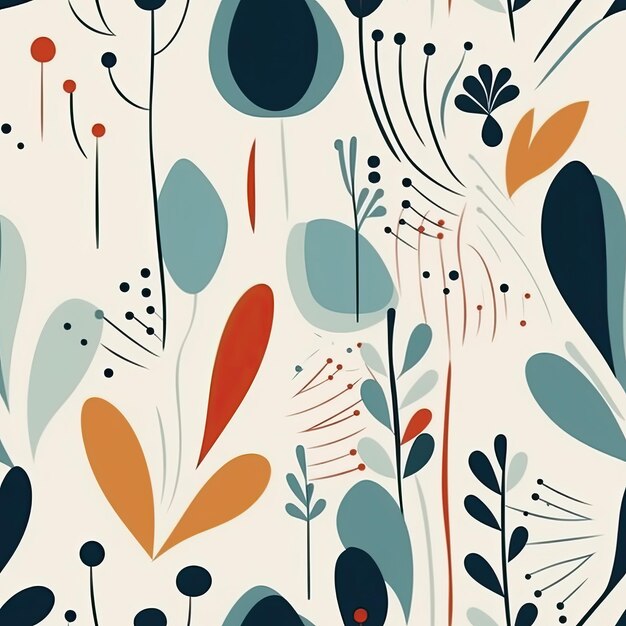 Minimalist and natureinspired patterns with clean lines