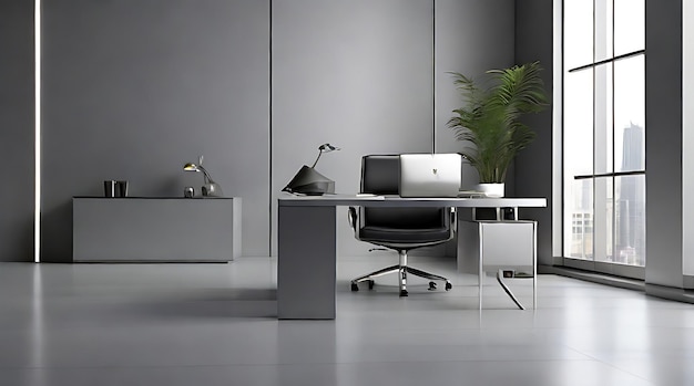 Photo minimalist office