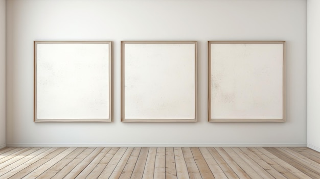 Minimalist Painter Creates Organic Compositions With Empty Frames