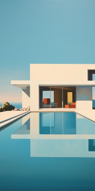 Minimalist Painting Of Knoll