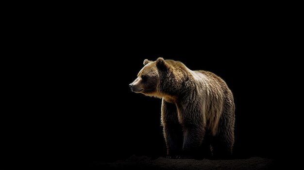 ミニマルな動物の写真