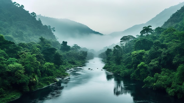 A minimalist photograph of a landscape