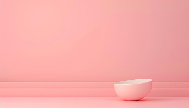 Minimalist pink background