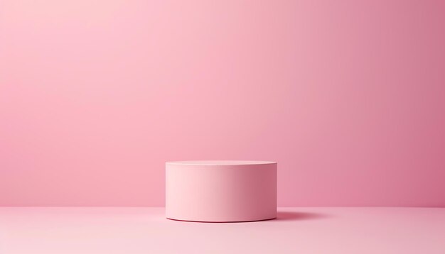 Minimalist pink background