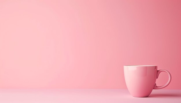 Minimalist pink background