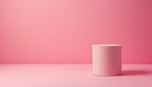 Minimalist pink background