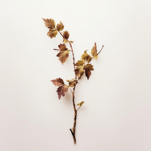 Photo minimalist plant design