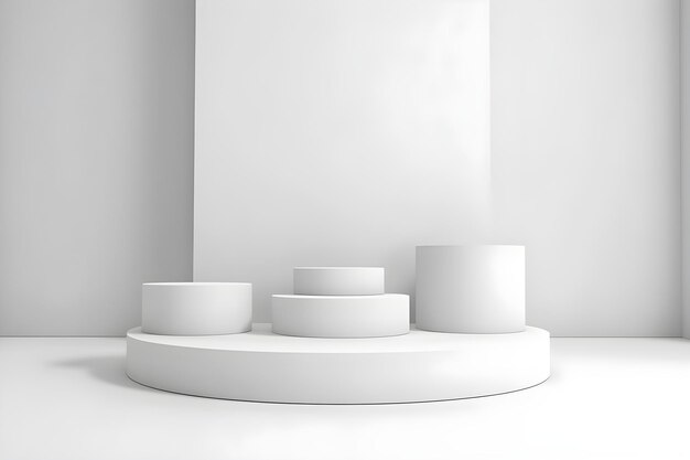 Photo minimalist scene with podium and abstract background minimal style background podium sale product