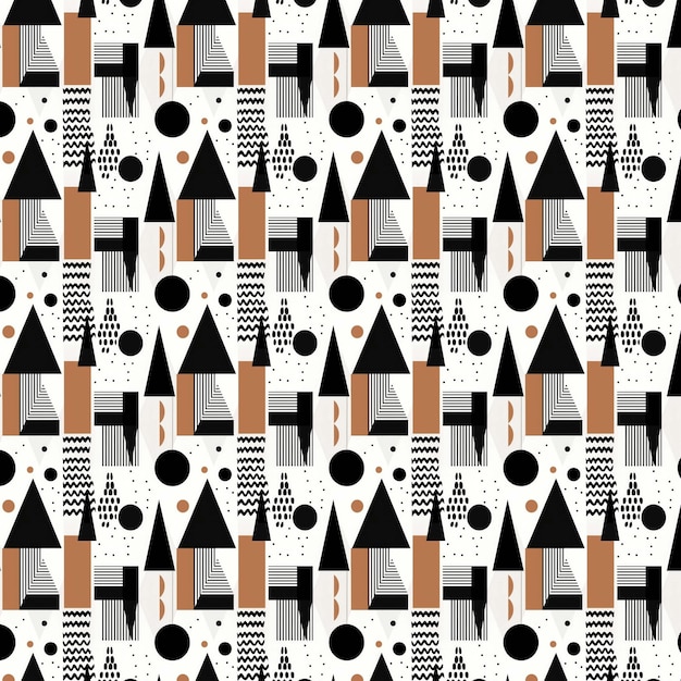 Photo minimalist seamless pattern design