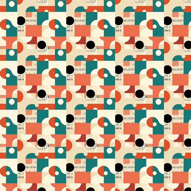 Minimalist seamless pattern design