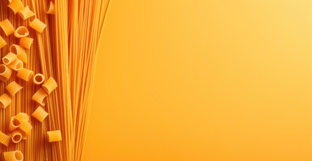 Photo minimalist spaghetti background