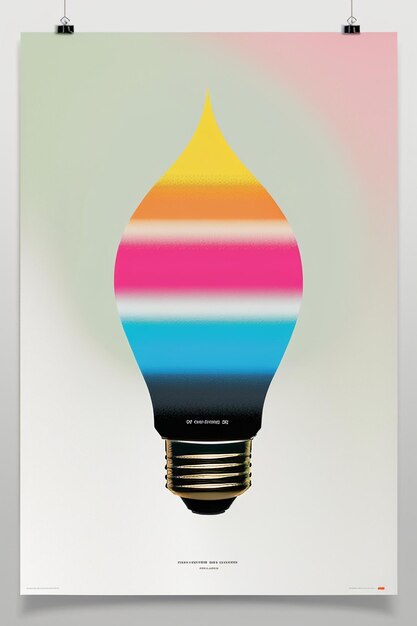 Minimalist style modern art creation gradient color wallpaper background illustration design