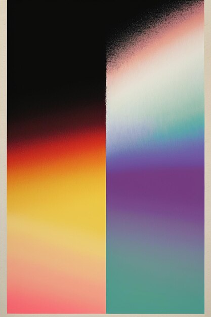 Foto progettazione dell'illustrazione del fondo della carta da parati di colore di pendenza della creazione di arte moderna di stile minimalista