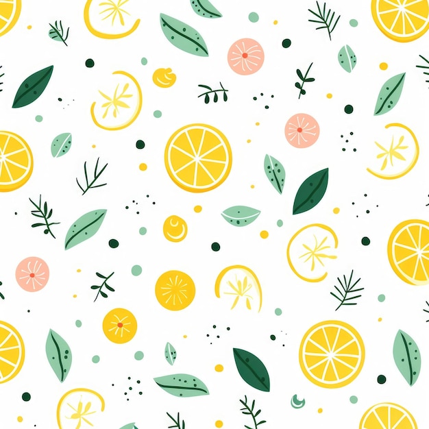 minimalist summer pattern