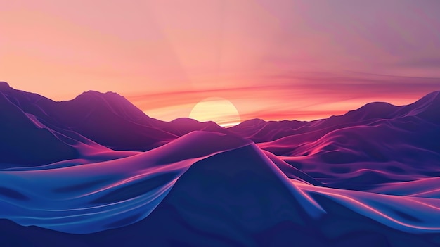 minimalist sun wallpaper