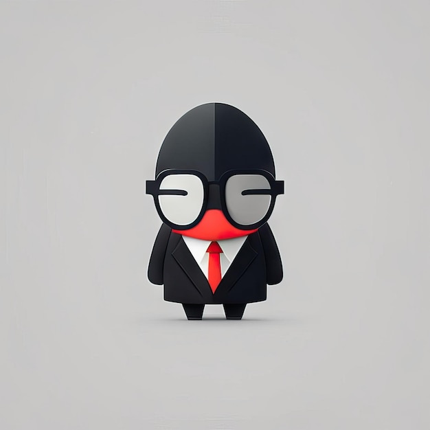 Photo minimalist teacher man illustration