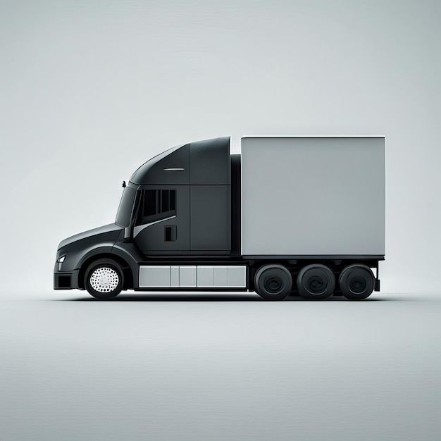 Photo minimalist truck design