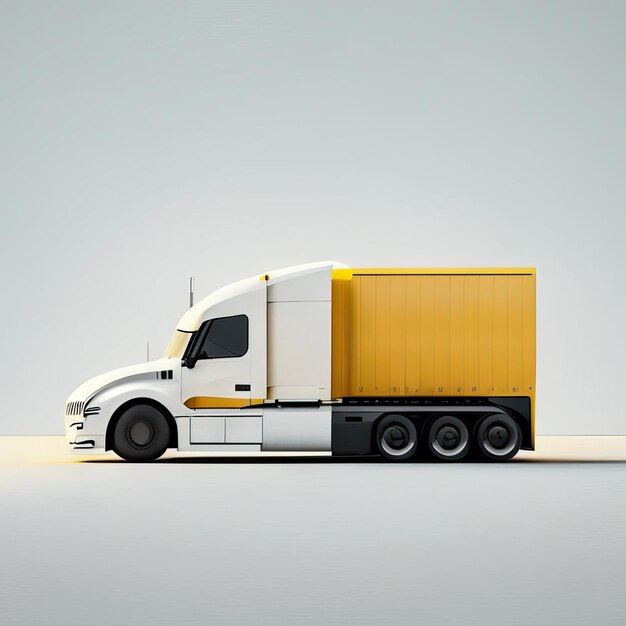 Photo minimalist truck design