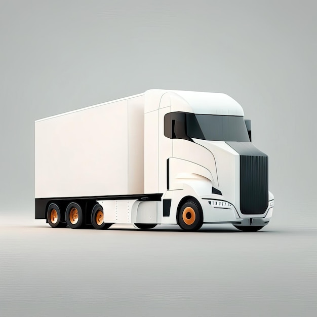 Photo minimalist truck