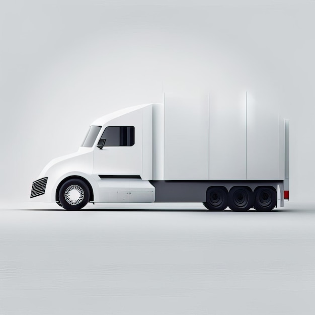 Photo minimalist truck