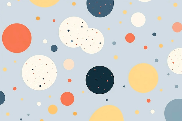 Minimalist vector flat Pattern design