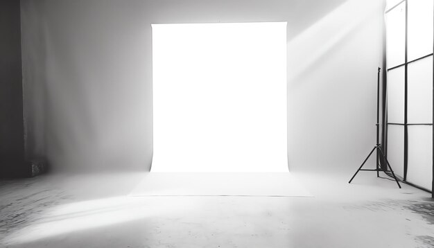 minimalist white background