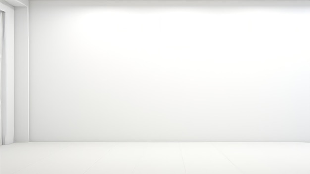 Minimalistic abstract interior of living room