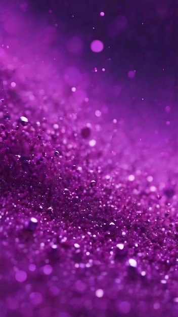 Minimalistic background with purple particles