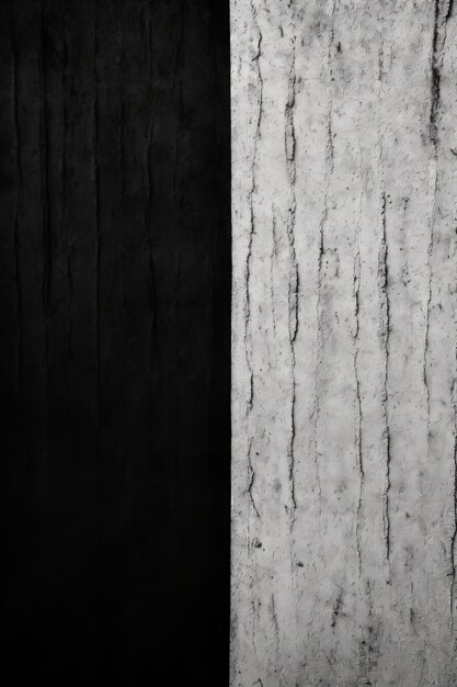 Foto linea in bianco e nero minimalista con struttura sottile, illustrazione generata dall'ai