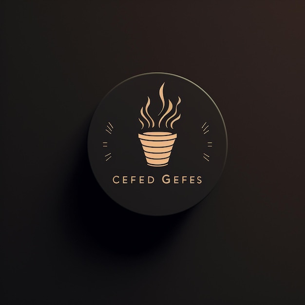 Minimalistic and evocative logo for the coffee brand