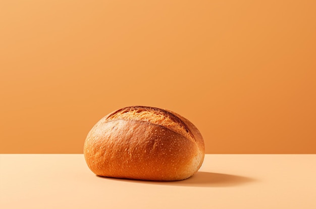 Minimalistic freshly baked bread