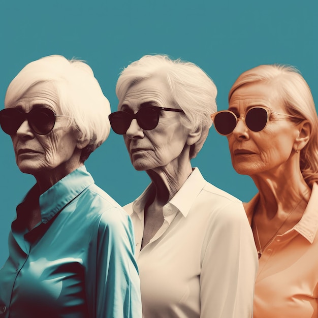 Minimalistic Front Cover for Indie Old Ladies' Next LP