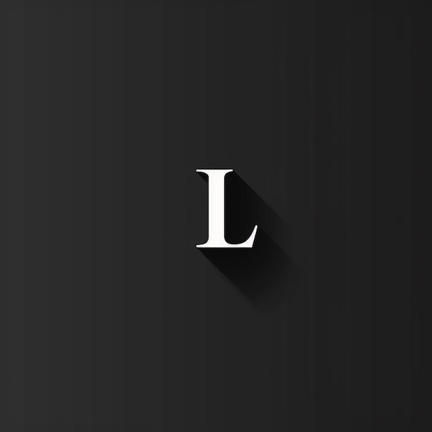ミニマリストのL文字のロゴブランド