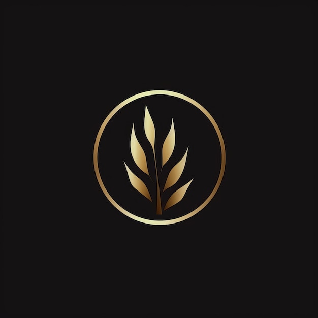 Фото Минималистичный дизайн логотипа для маркетингового агентства с использованием l blend