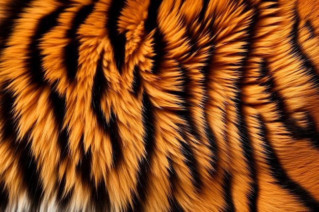 Minimalistic natural background soft tiger skin close up