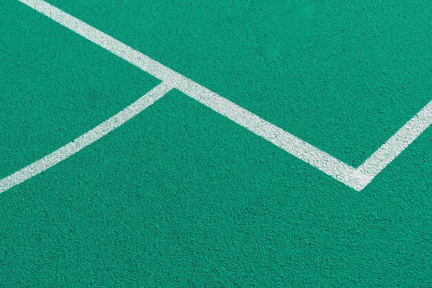 Photo minimalistic picture of sport field lines