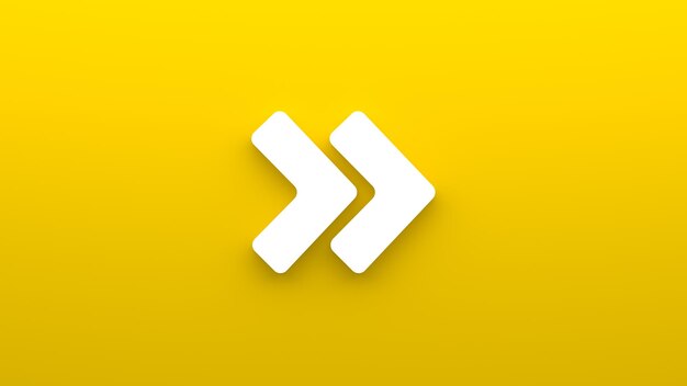 Photo minimalistic program code icon and quotation marks 3d rendering of a flat icon on yellow background