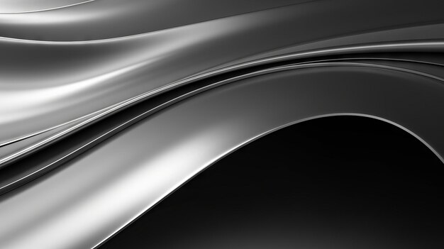 Minimalistic shining metal surface background texture ai generated