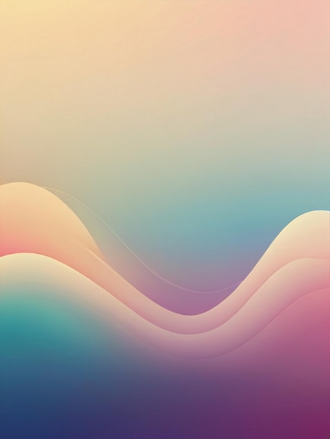 Minimalistic soft gradient background