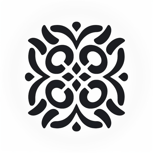 Minimalistic Vector Icon Ornamental Symbol In Soft And Rounded Forms