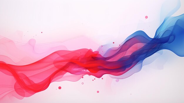 Minimalistic watercolor abstract 3d fluid web banner background