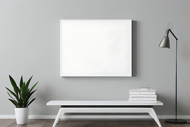 Minimalistic White Canvas