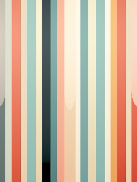 Foto minimalistisch grafisch kunstontwerp in pastelkleuren ai gegenereerde 3d-afbeelding