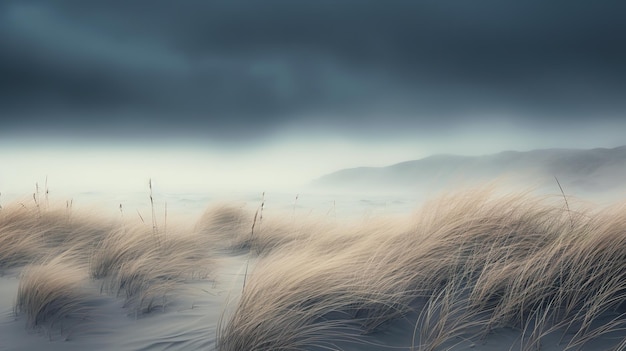 minimalistisch landschap in Nieuw-Zeeland