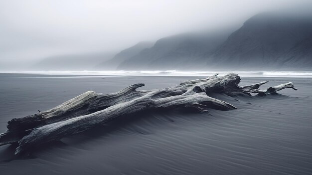 minimalistisch landschap in Nieuw-Zeeland