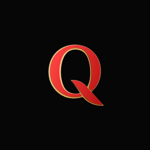 Foto minimalistisch logo-ontwerp voor marketingbureau met q-letters