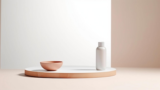 Minimalistisch ontwerp voor het productpodium