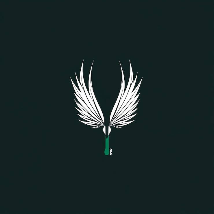 Foto minimalistisch shuttlecock logo design msa versie 61