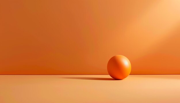 Minimalistische oranje achtergrond