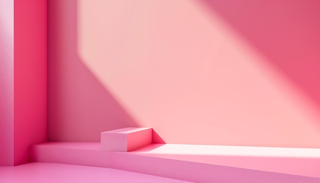 Minimalistische roze achtergrond